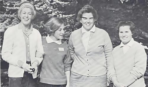 Mrs. Marley Spearman, Michele Hervieu, Miss Bridget Jackson, Miss Ruth Porter